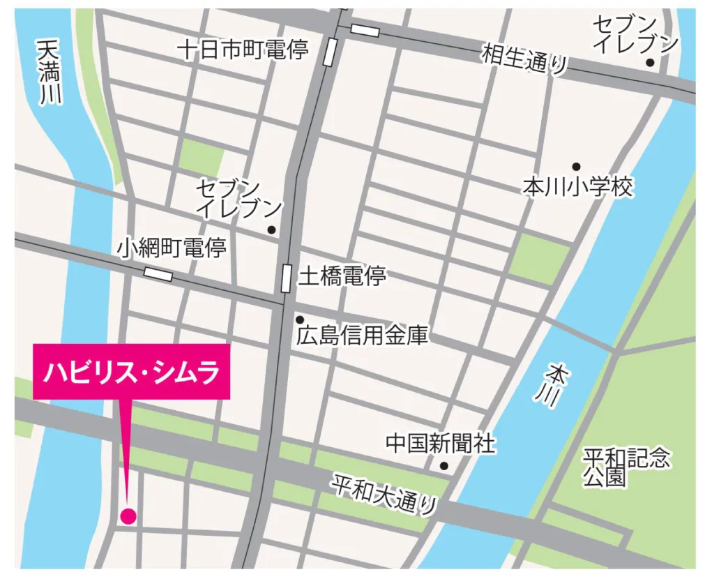 ハビリス・シムラの地図