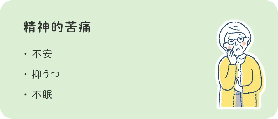 精神的苦痛