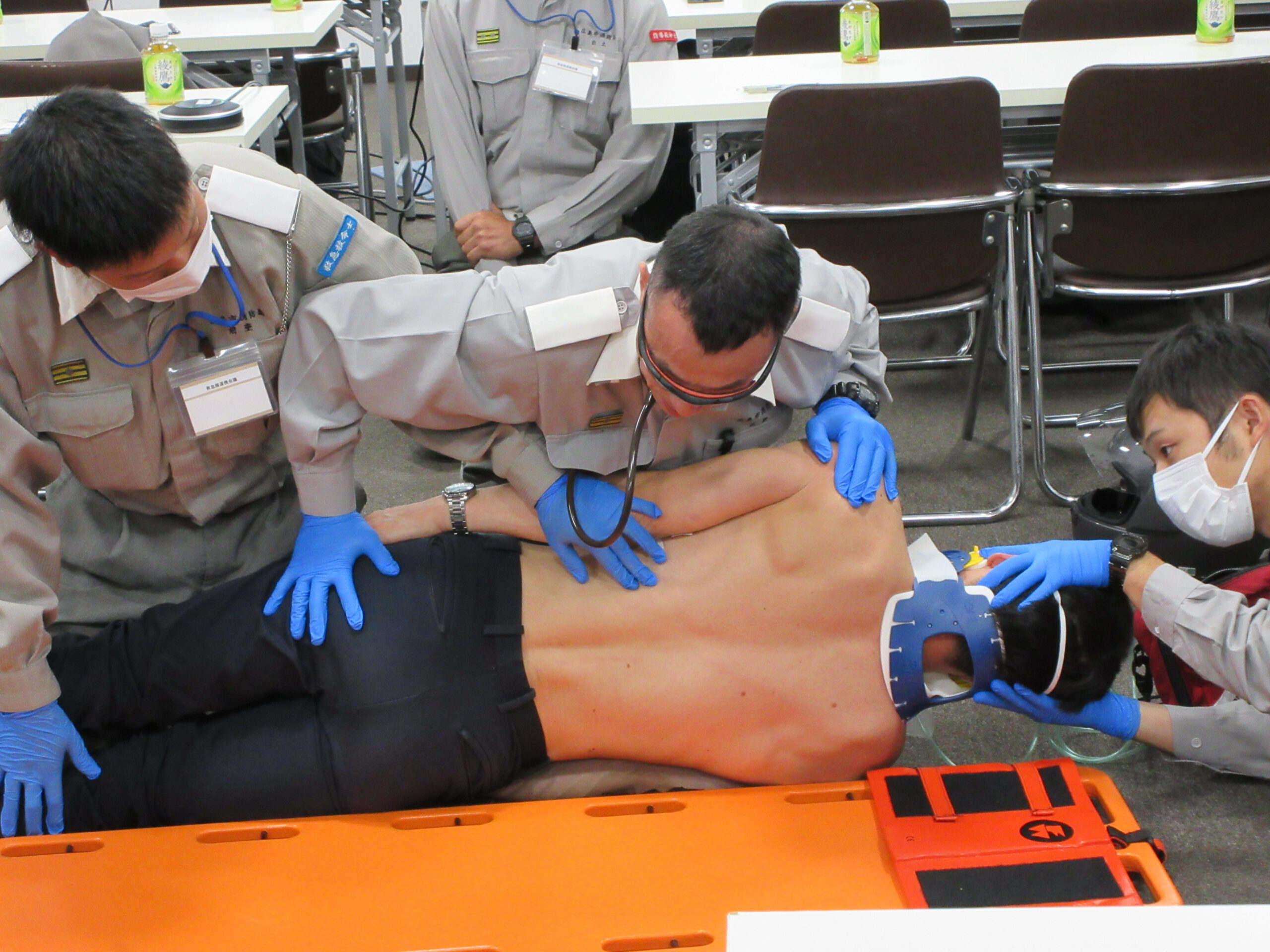 10／24 救急隊との連携会議を行いました。